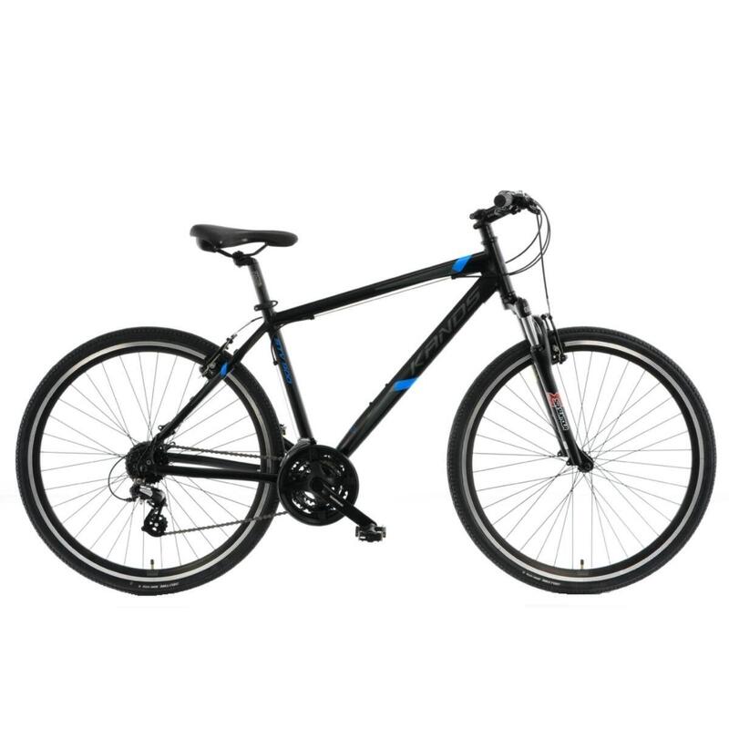 Bicicleta Barbati Kands® STV-900 Alu 28'', Shimano, Cu suspensie,  Negru