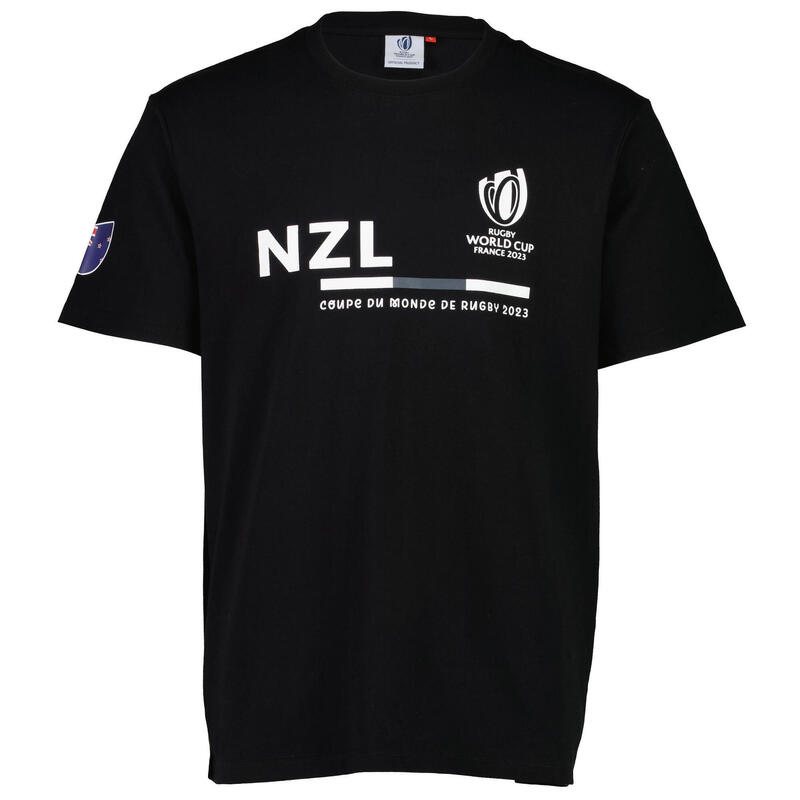 T-shirt New Zealand - RWC - Collection officielle Coupe du Monde de Rugby 2023