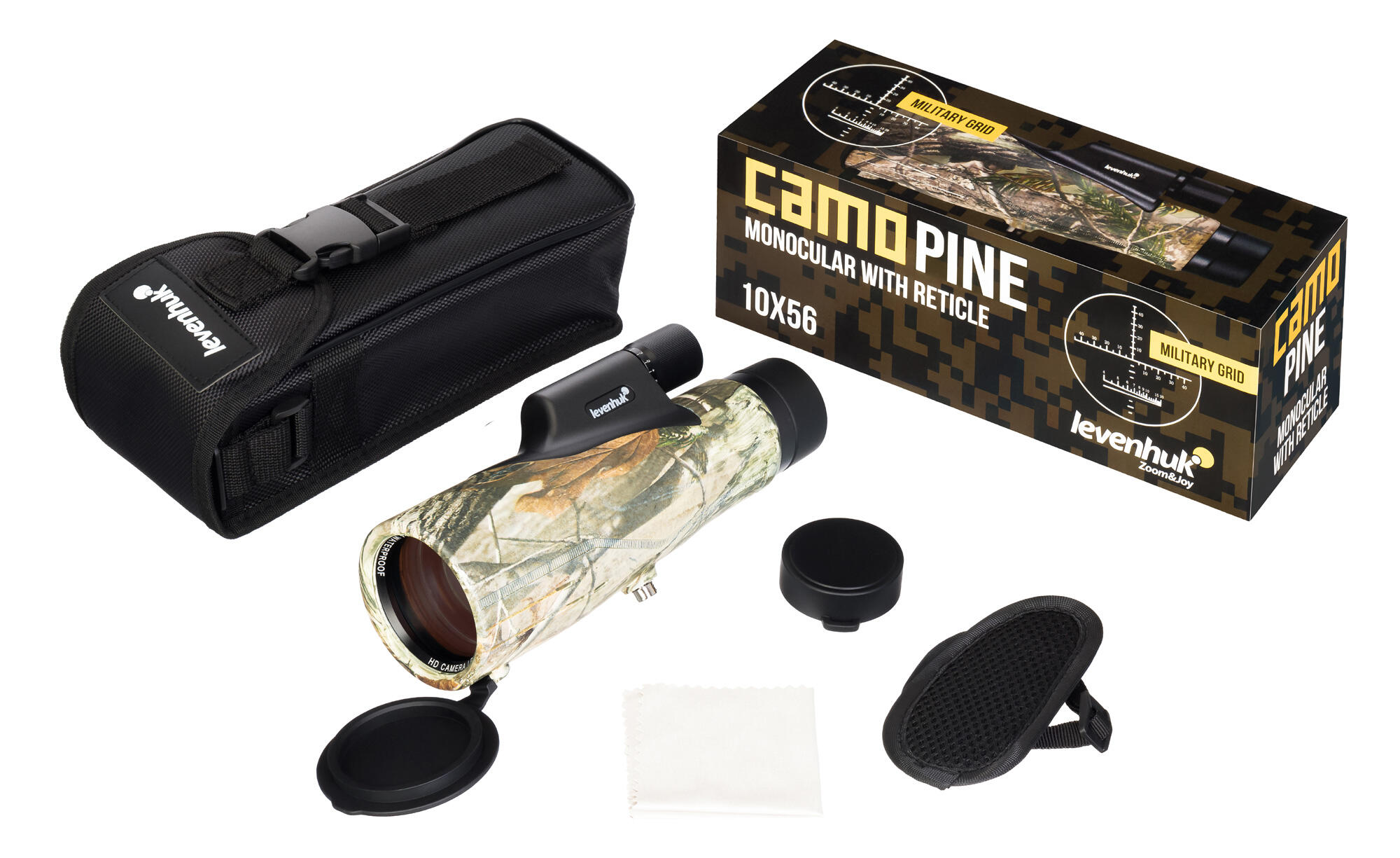 Levenhuk Camo 10x56 Monokular mit Absehen 3/7