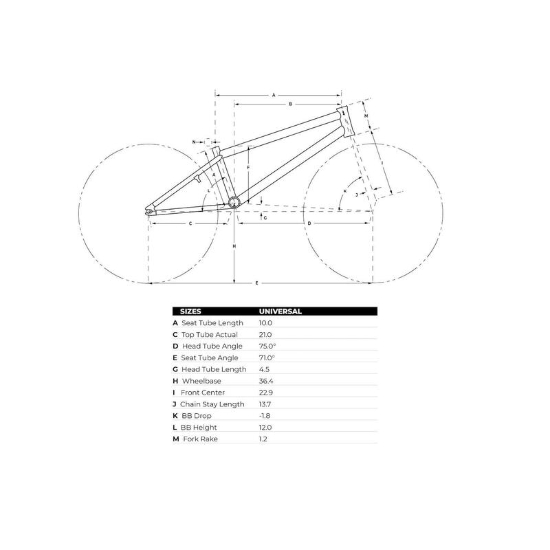 Bicicletta GT Bicycles Team Mercado 20.75 2021