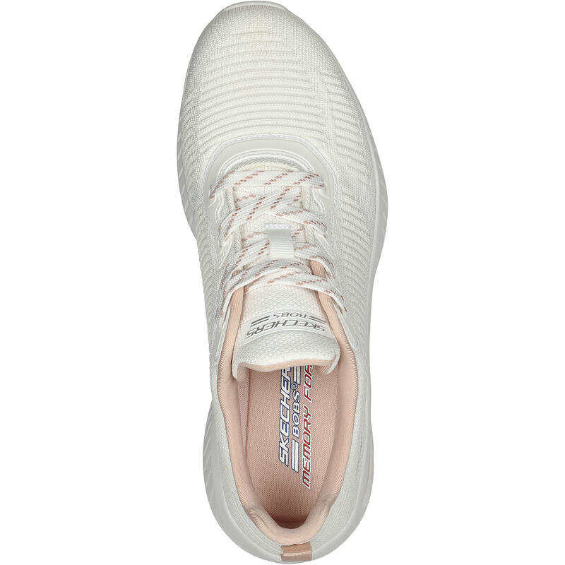 Baskets Skechers Bobs Squad Air - Sweet Encounter, Blanc, Femmes