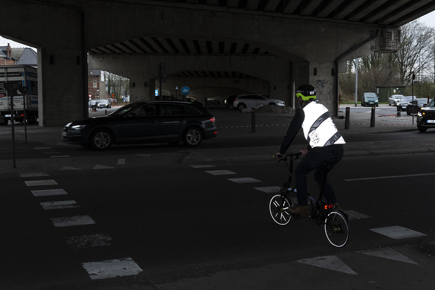 Wowow Roadie - Fietsjasje full reflective - M 3/7