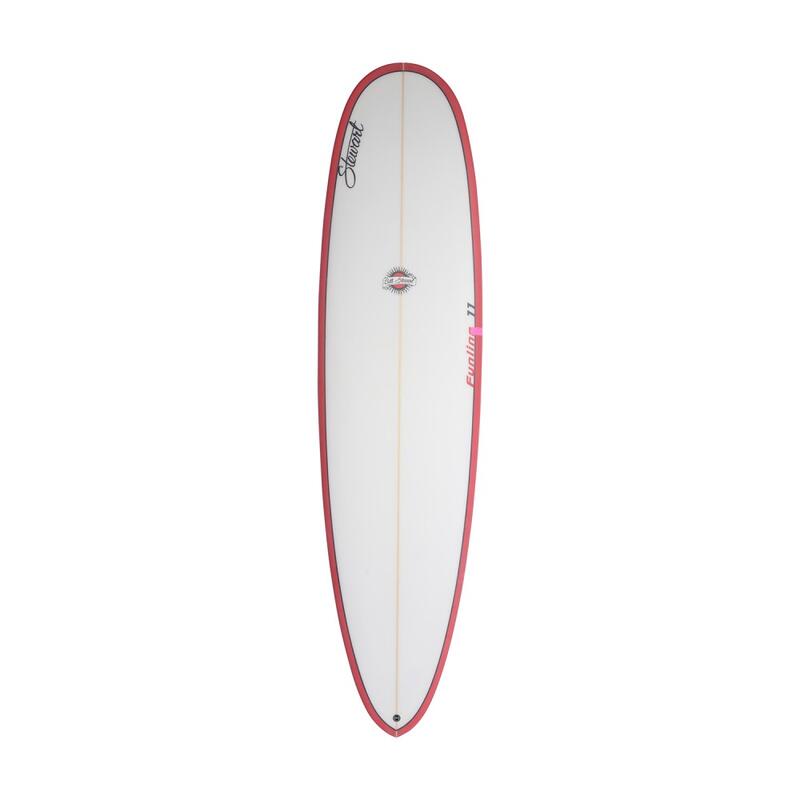 Tablas de surf STEWART - Funline 7'4 (PU) - Rieles rojos