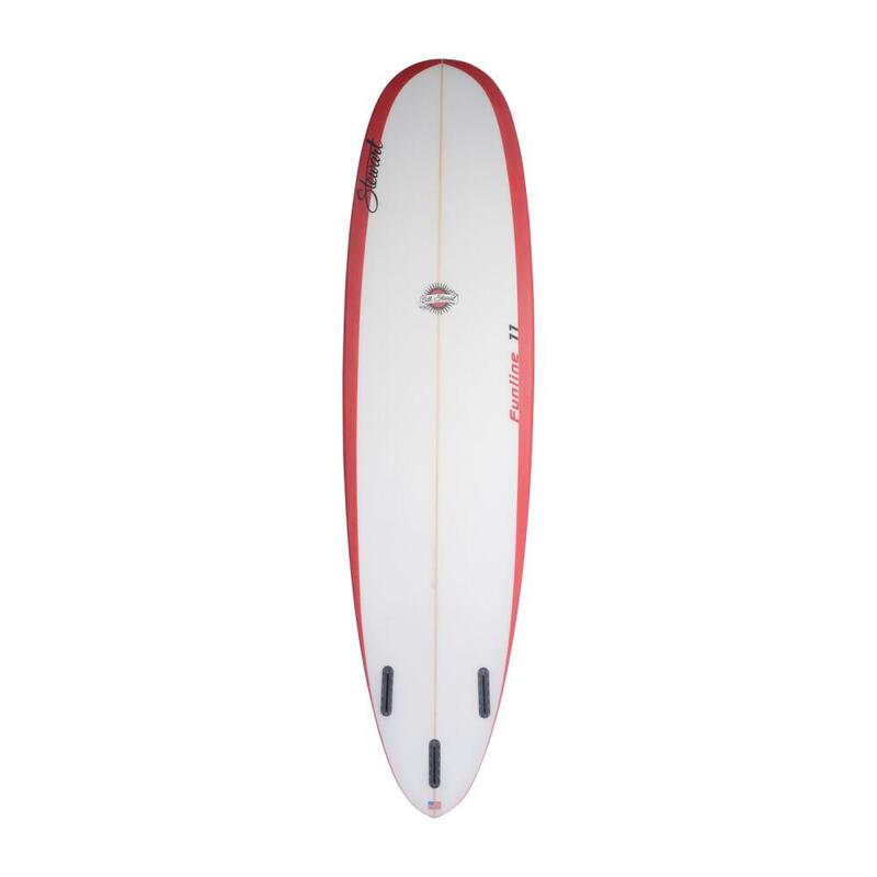 Tablas de surf STEWART - Funline 7'4 (PU) - Rieles rojos