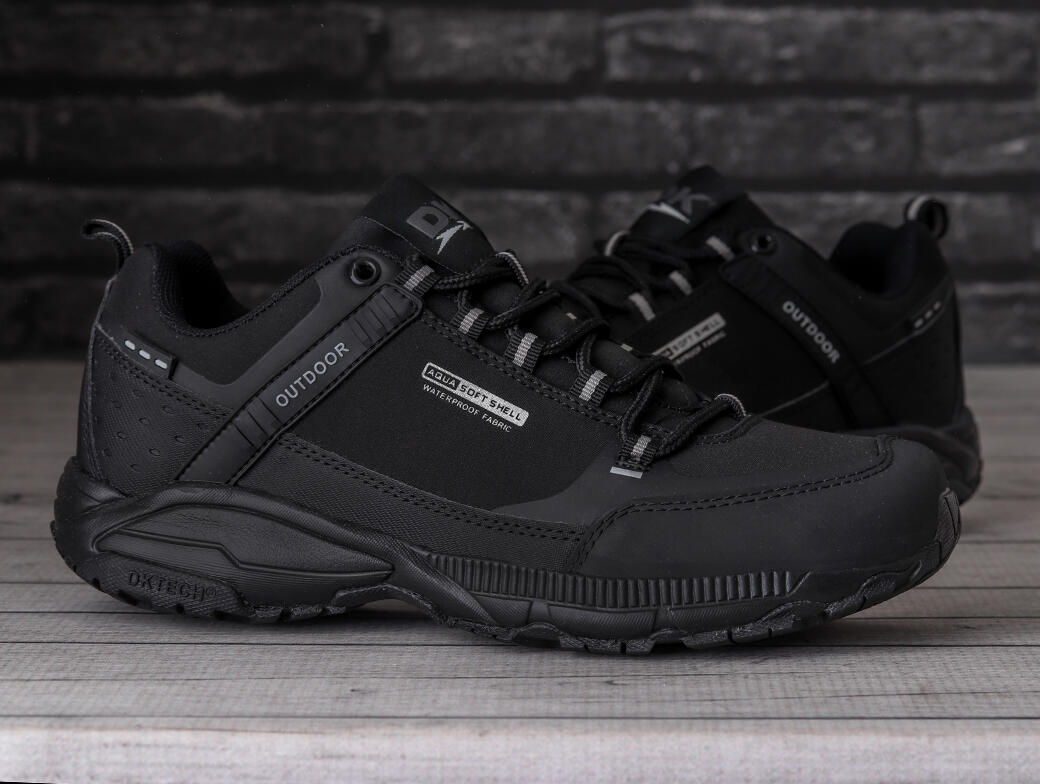 Buty męskie turystyczne trekkingowe DK PREDATOR BLK SOFTSHELL 2/7