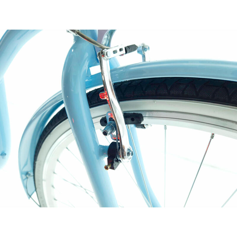 Davi Lila Női kerékpár 1 fokozat 28″, Fonott, 160-185 cm magasság, Kék