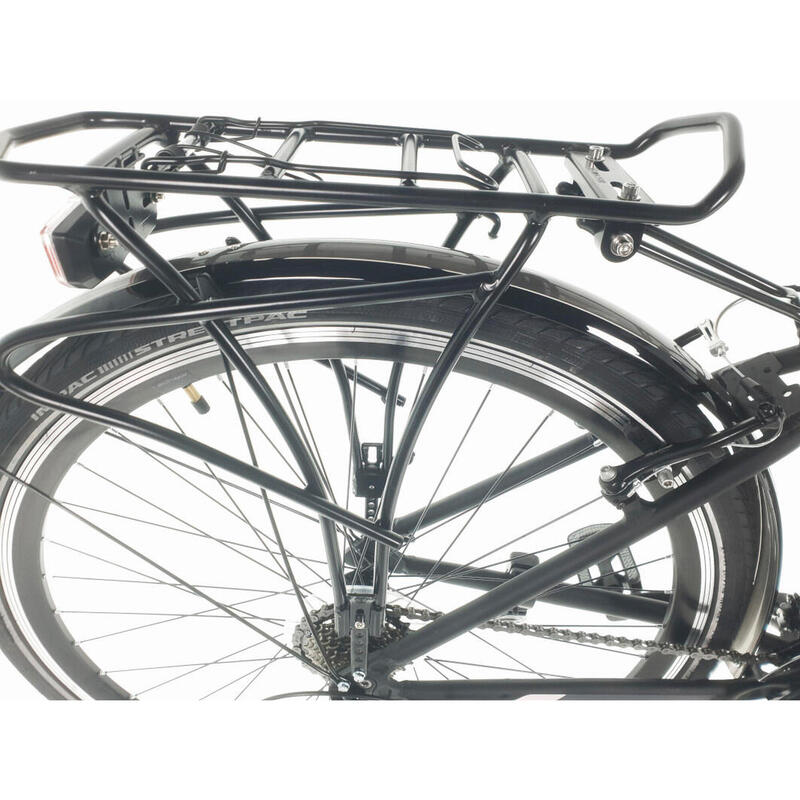 Bicicleta Dama Kands® Travel-X Alu, Shimano, Cu suspensie, Roata 28", Negru