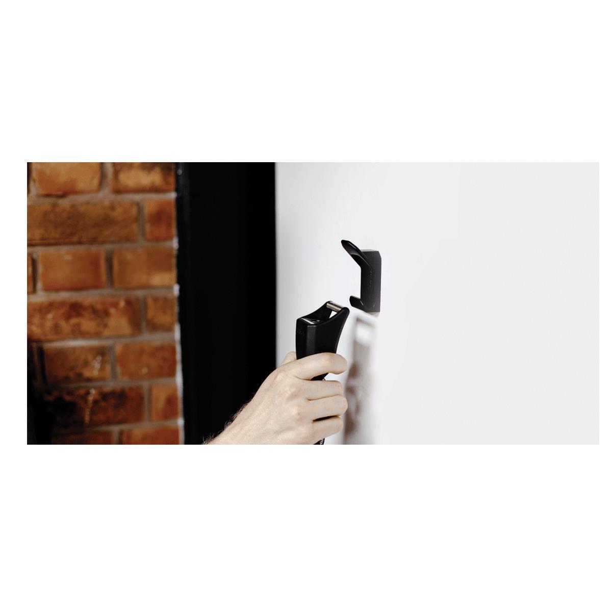 HIPLOK HOME STAY AT HOME CHAIN LOCK 10MM X 150CM INCLUDES WALL HOOK BLACK 3/5