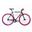 Bike SXT MERCURIS 97 Black - Pink  M - 550 mm