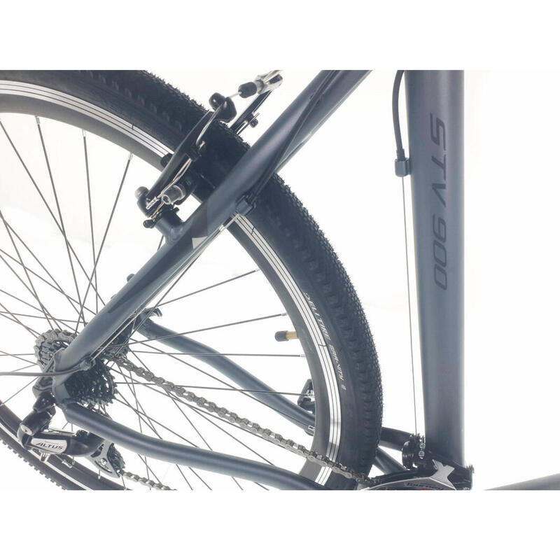 Bicicleta Barbati Kands® STV-900 Alu, Shimano, Cu suspensie, 28'', Grafit