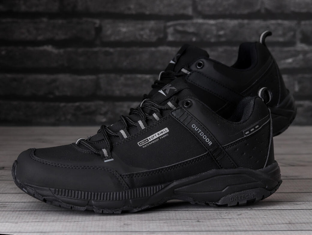 Buty męskie turystyczne trekkingowe DK PREDATOR BLK SOFTSHELL 3/7