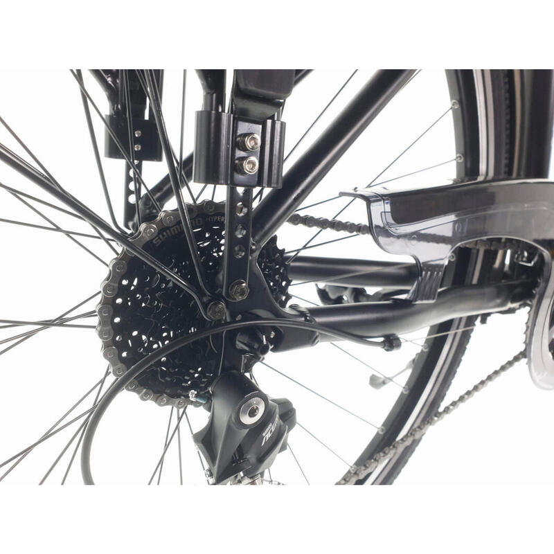 Bicicleta Kands® Elite Pro Alu Barbati Roata 28”, Shimano, Cu suspensie,