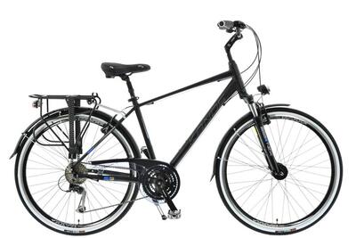 Herenfiets kands elite pro. 28". 182-200 cm. aluminium. 24 versnellingen. zwart