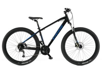 Bicicletta uomo Comp-er Allu. 29". 168-185 cm. 24 velocità. Nero/Azzurro