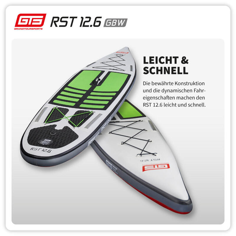 SUP-Board Gonfiabile 'RST 12.6 x 29.5' Qualità Premium!