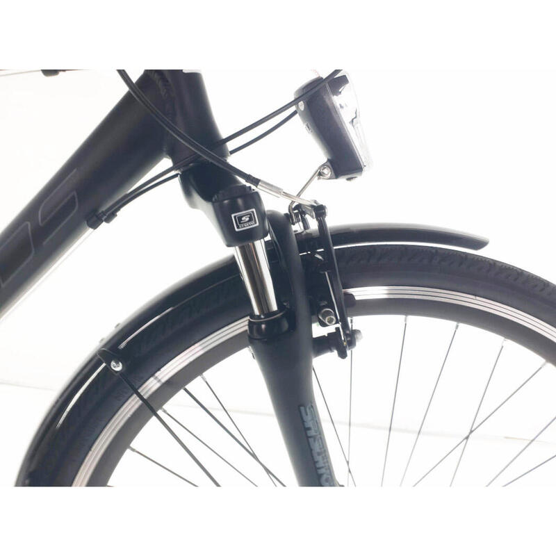 Bicicleta Barbati Kands® Travel-X Alu, Shimano, Cu suspensie,  28'' Negru