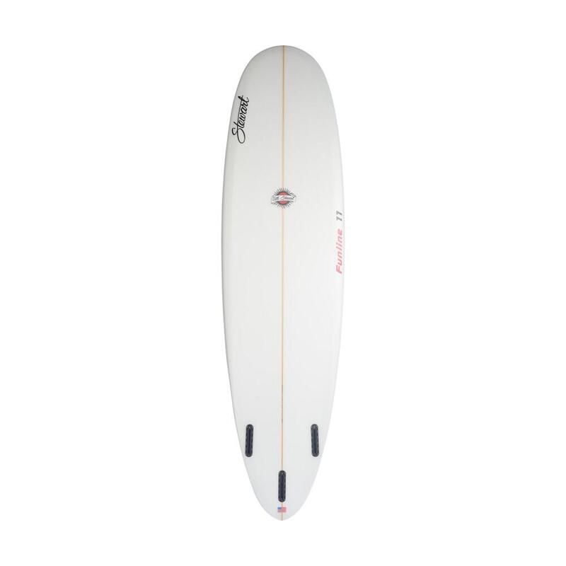 STEWART Surfboards Funline 7'2 (PU) Clear STEWART SURFBOARDS