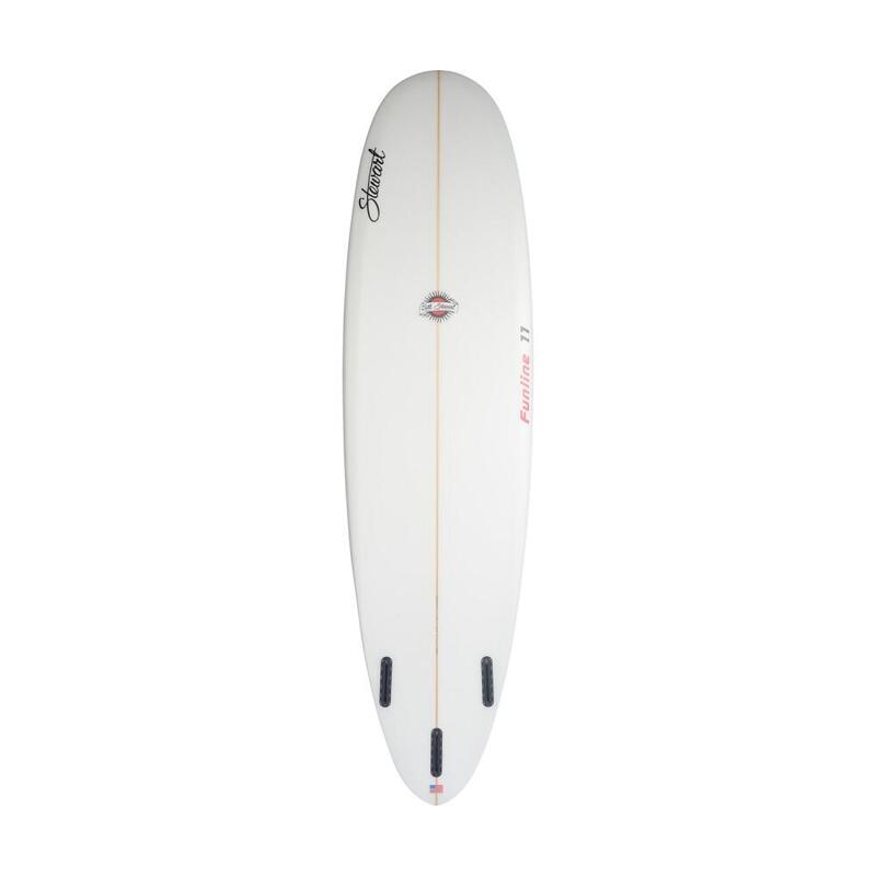 Tablas de surf STEWART - Funline 7'2 (PU) - Transparente