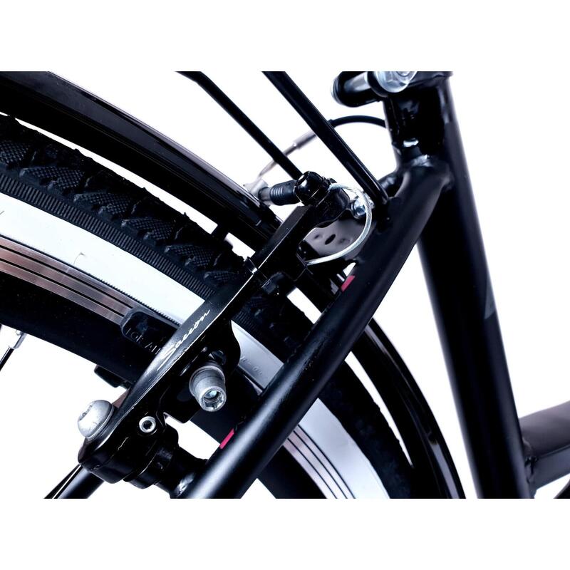 Kands® Galileo Női kerékpár 28'' kerék, Fekete, 21 fokozat Shimano, trekking