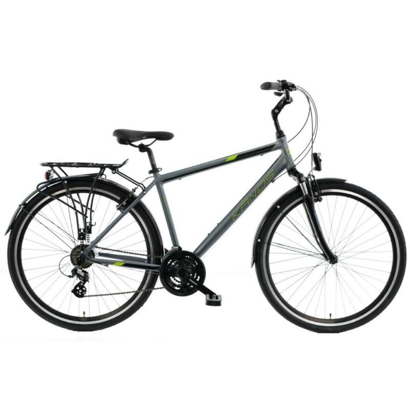 Kands® Travel-X Férfi kerékpár Alumínium 28", Grafit, 24 fokozat Shimano