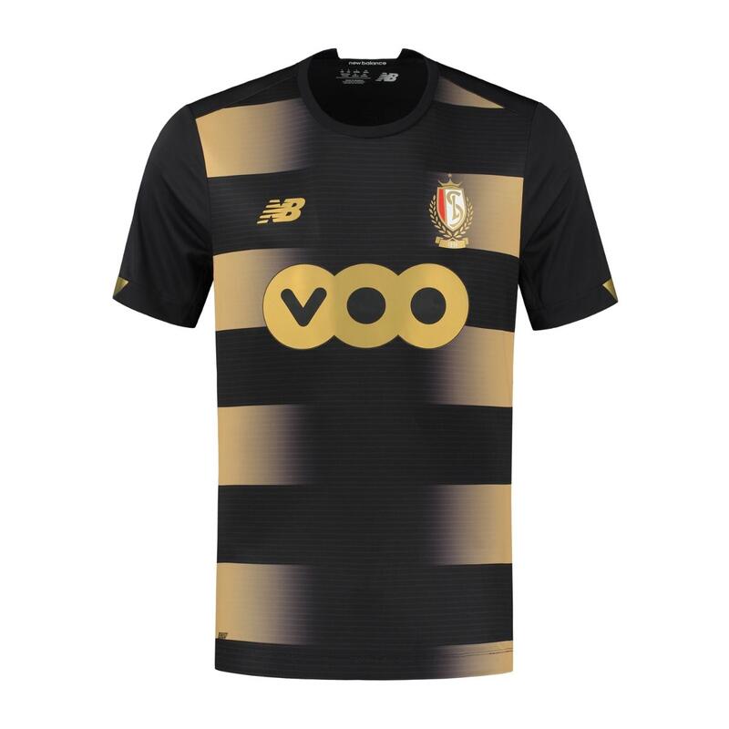 Derde wedstrijdshirt zwarte junior 146 New Balance Standard de Liège 2020-2021