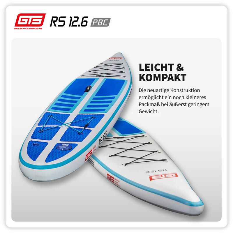 SUP-Board Gonflable 'RS 12.6 x 29' PBC Qualité Premium!