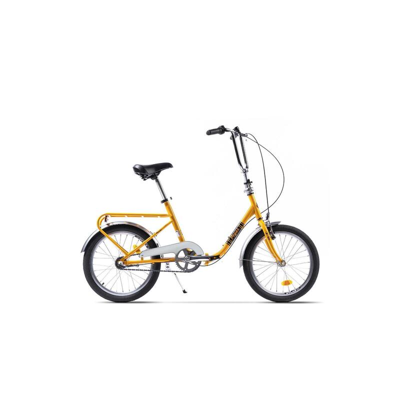 Bicicleta Pliabila Pegas Practic Retro 3S Galben Tuscany