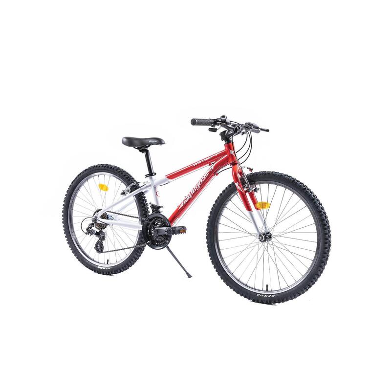 Bicicleta MTB Copii Pegas Mini Drumet 24'' Rosu Alb