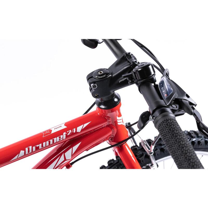 Bicicleta Pegas Drumet 24 inch (Rosu/Alb)