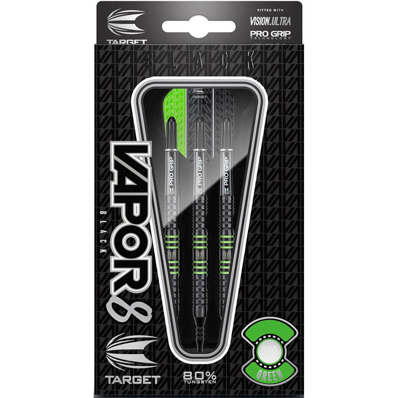 Softtip Target Vapor8 Black Green 80% 18 gram