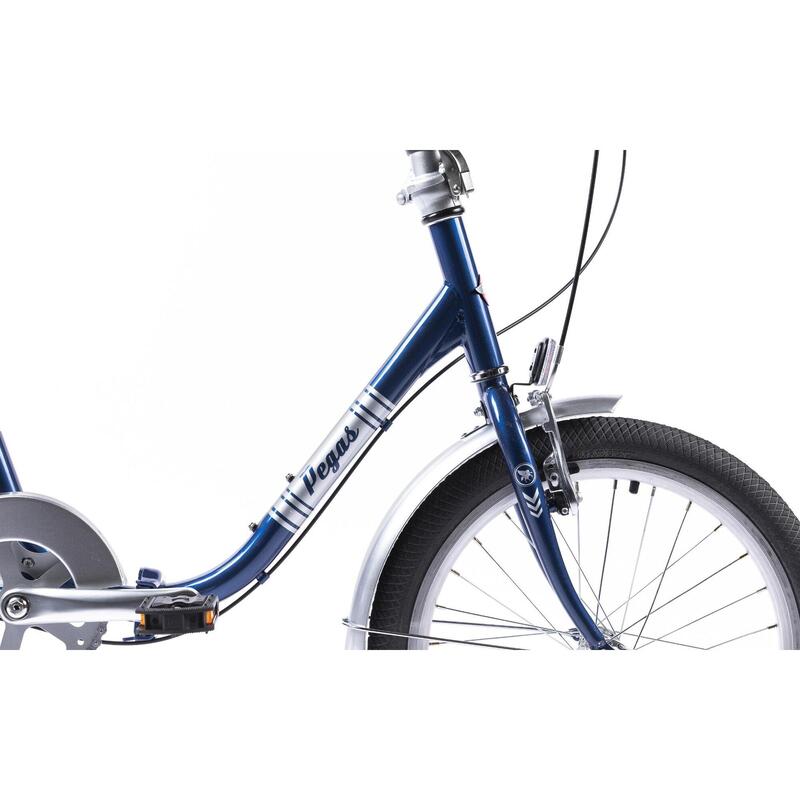 Bicicleta Pliabila Pegas Practic Retro 3S Albastru Cobalt