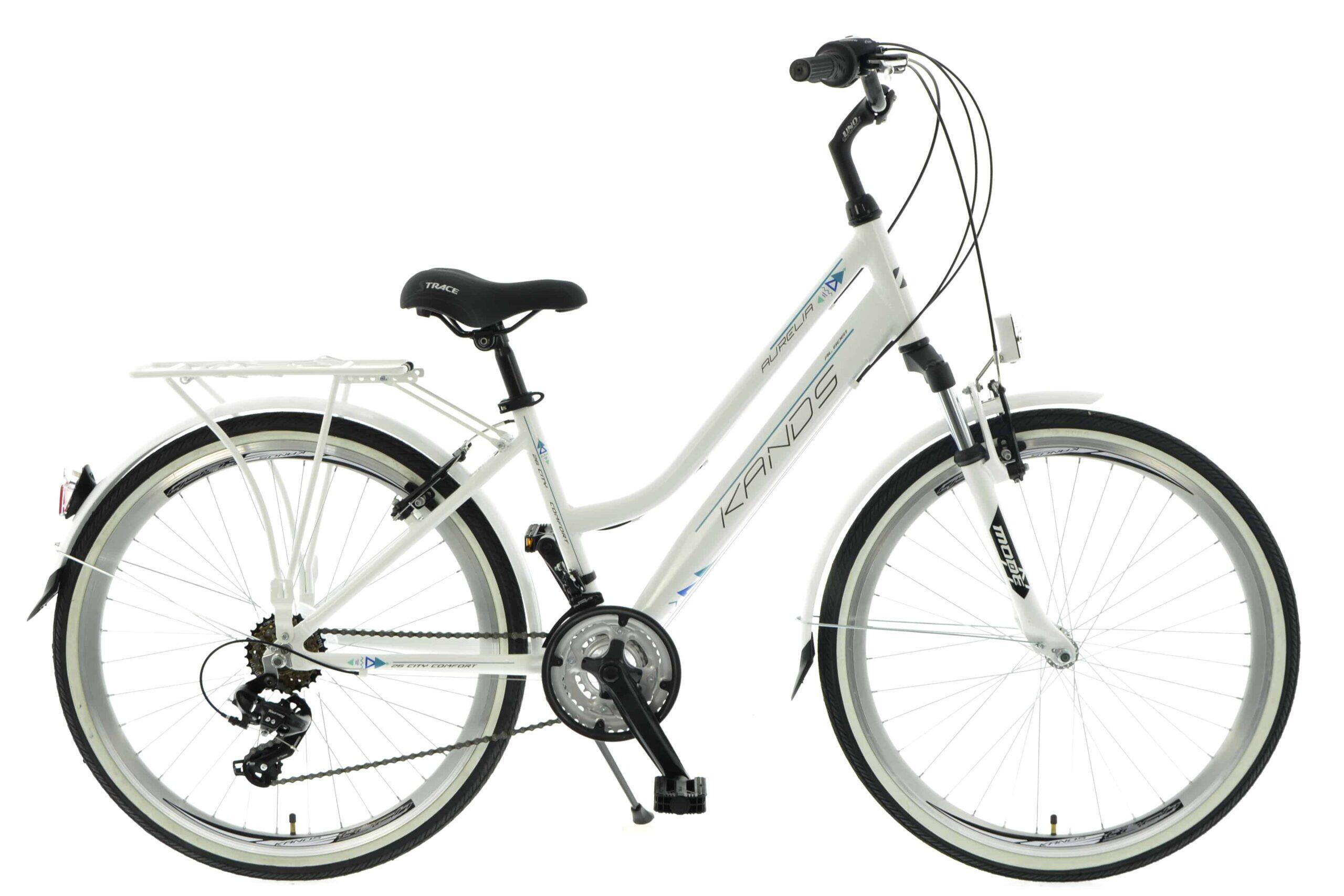 KANDS Fahrrad Kands Aurelia, Aluminium, 140-160 cm, 26"  18 Gänge, Weiß