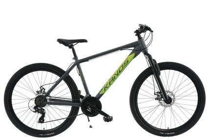 MTB-fiets Kands Spectro, 27,5", 166-188 cm, 21 versnellingen, Grafiet/Groen