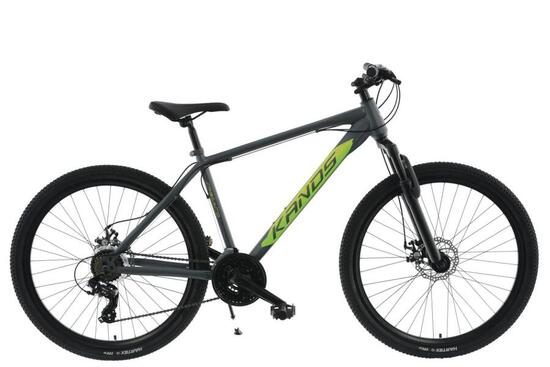Bicicletta MTB Kands Spectro 275" 166-188 cm 21 velocità Grafite/Verde