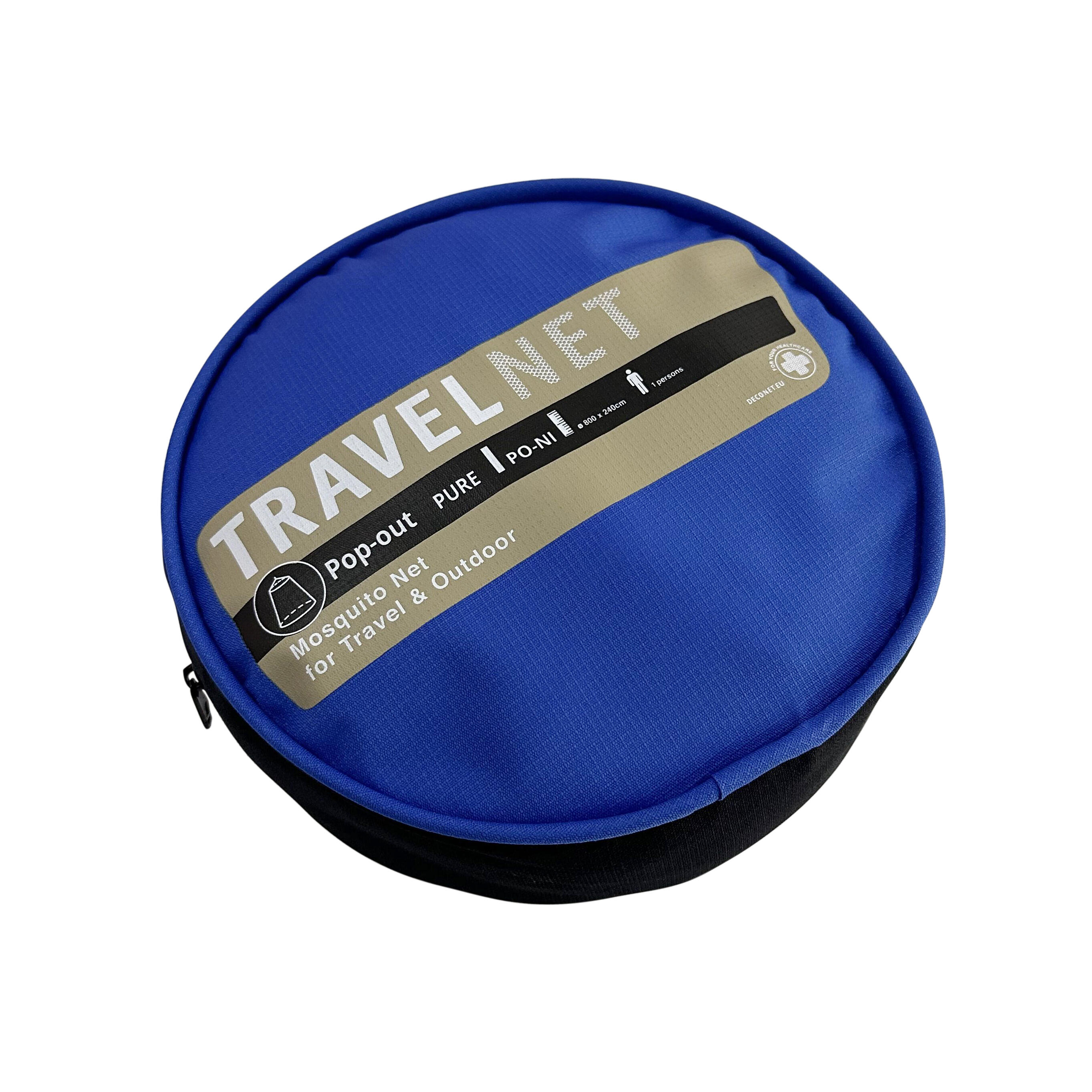 Travelnet klamboe POP-OUT I PURE- Omtrek 800x H240cm - Topring 40cm 2/7