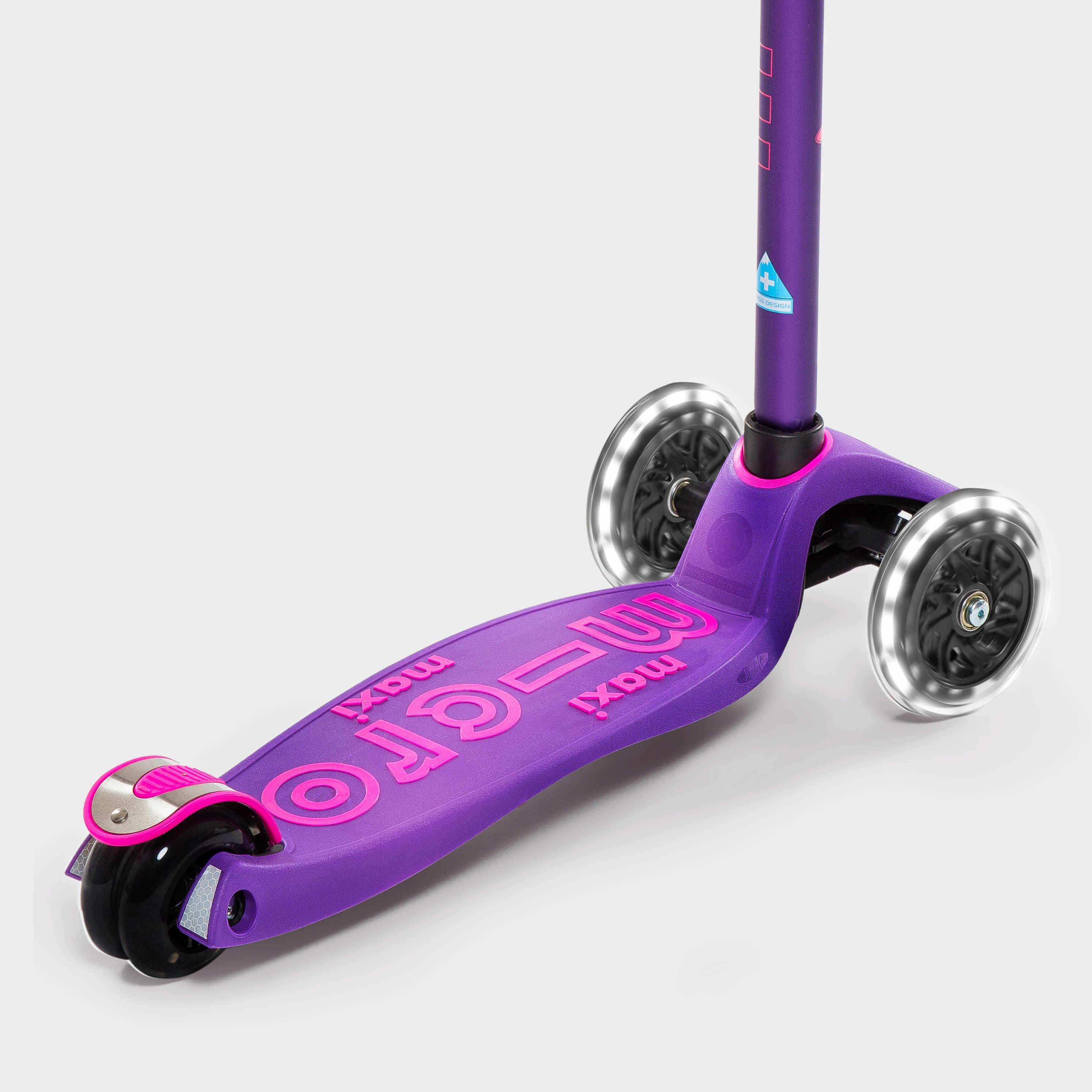 Maxi Scooter - Light up Wheels: Purple 5/7