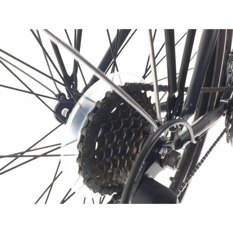 Bicicleta Kands® Galileo, Shimano, Cu suspensie, Barbati Roata 28'', Grafit