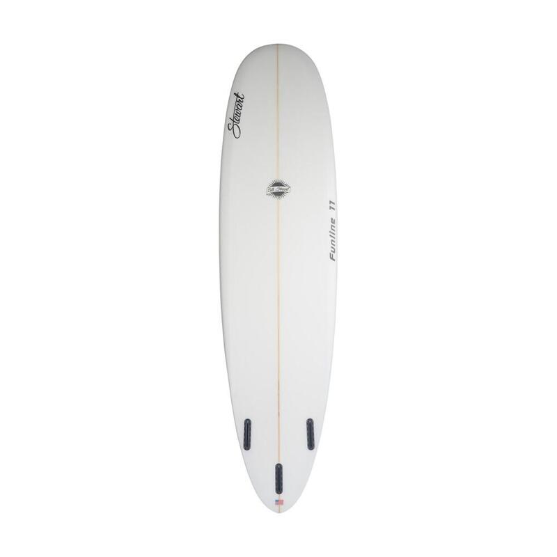 Tablas de surf STEWART - Funline 7'4 (PU) - Transparente