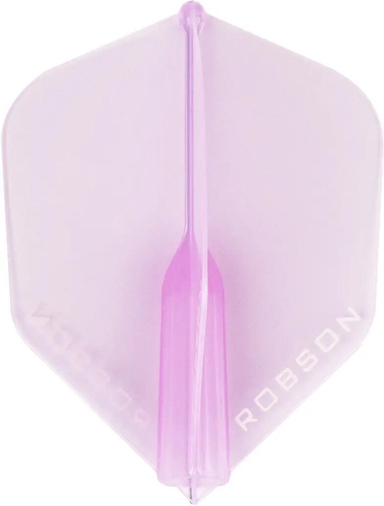 Pluma Bulls Robson Crystal Estandar Small Rosa Transparente 3/4