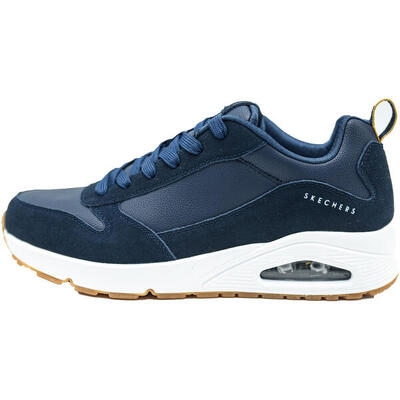 Sneakers skechers uno - stacre, blauw, mannen