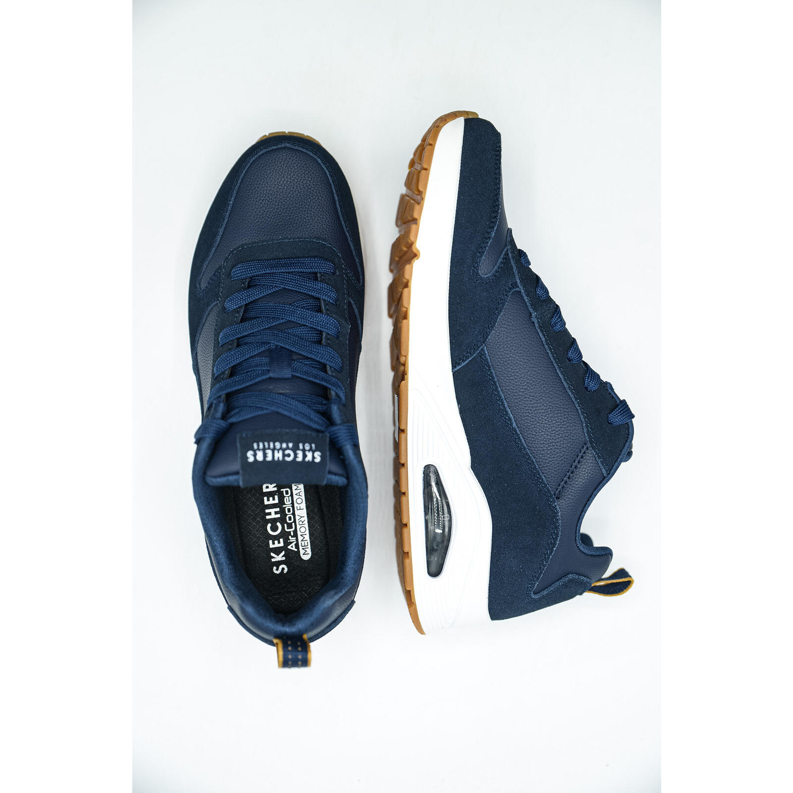Calçado Skechers Uno - Stacre, Azul, Homens 2/7