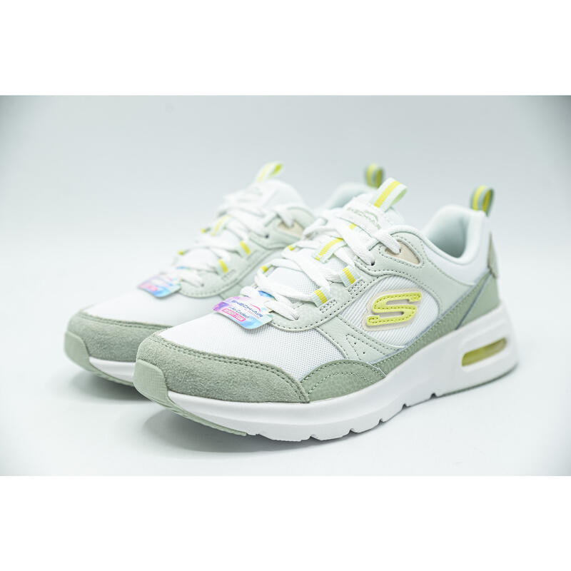 Baskets Skechers Skech-Air Court - Cool Avenue, Blanc, Femmes