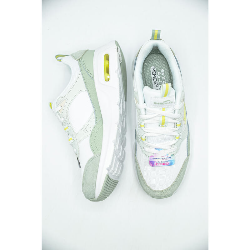 Baskets Skechers Skech-Air Court - Cool Avenue, Blanc, Femmes