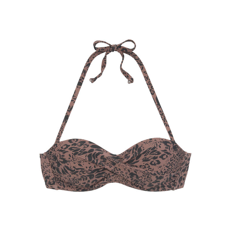 Bügel-Bandeau-Bikini-Top für Damen