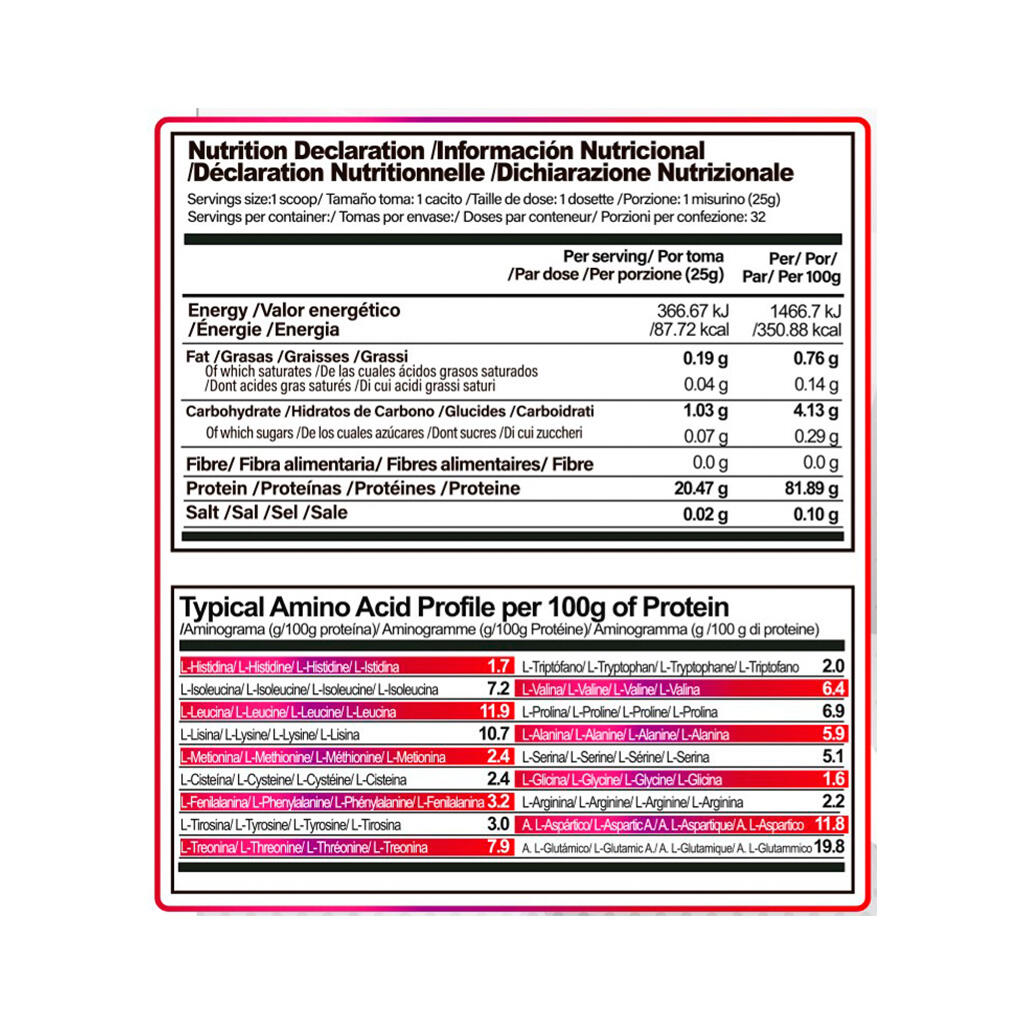 Clear whey isolate zero 800g Life Pro