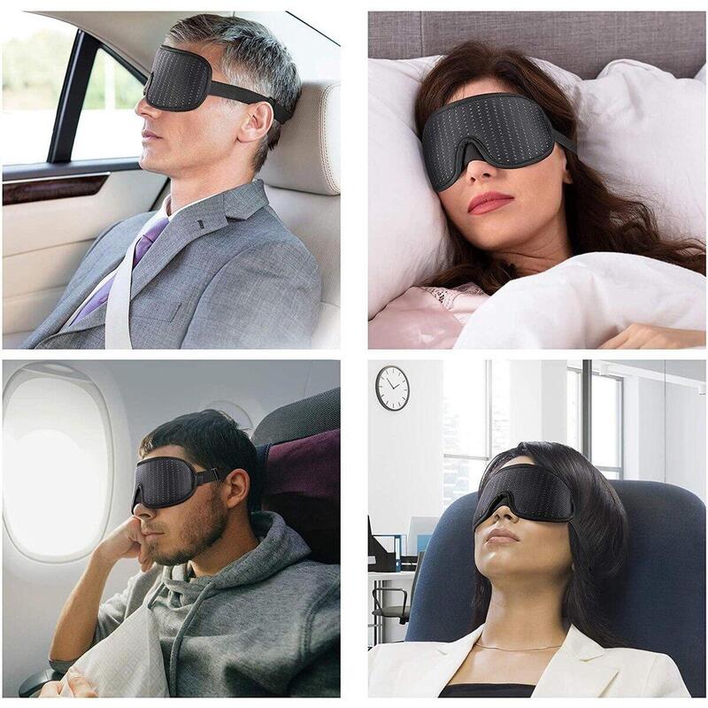 Masque de sommeil Luxe - Obscurcit 100% - avec sac de rangement