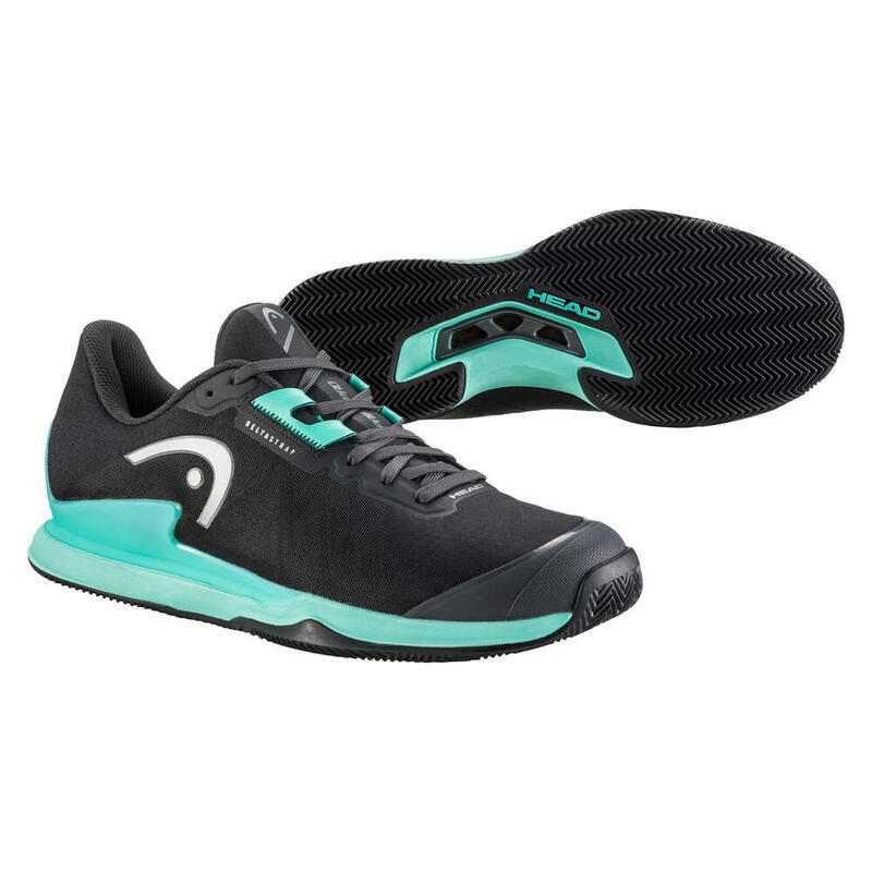 HEAD Sprint Pro 3.5 Clay Men BKTE Boom Farbe Black-Teal Tennisschuhe