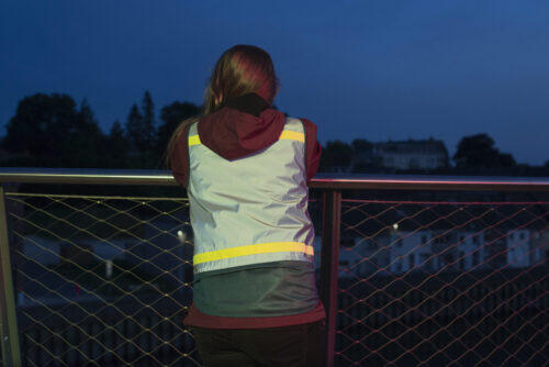 Reflectievest Volledig Reflecterend Maat M - Amsterdam Jacket 4/4