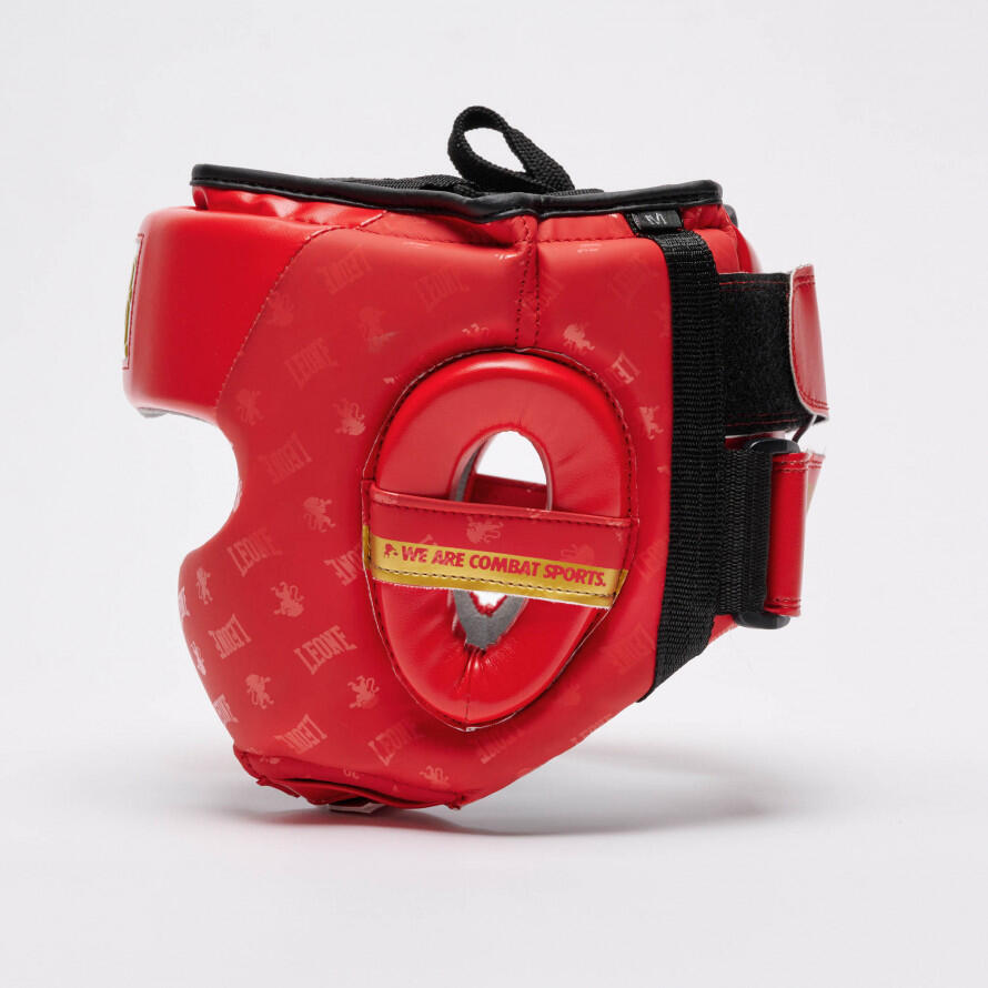 Capacete protetor Leone1947 DNA vermelho L 3/7