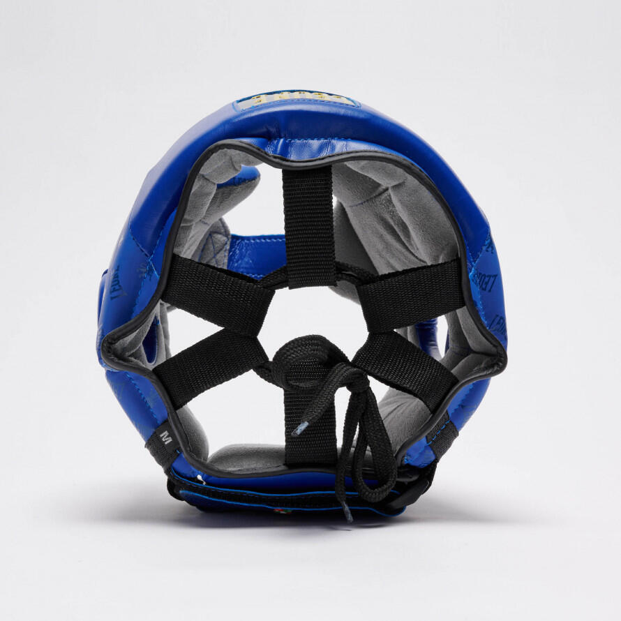 Casco protector Leone1947 DNA azul M 4/7